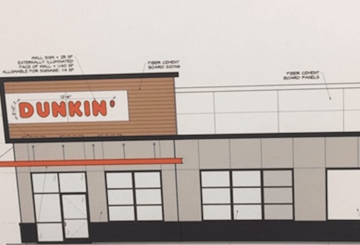 Rte. 3A Dunkin’ Donuts: Design Revised, Historic Feature Added ...