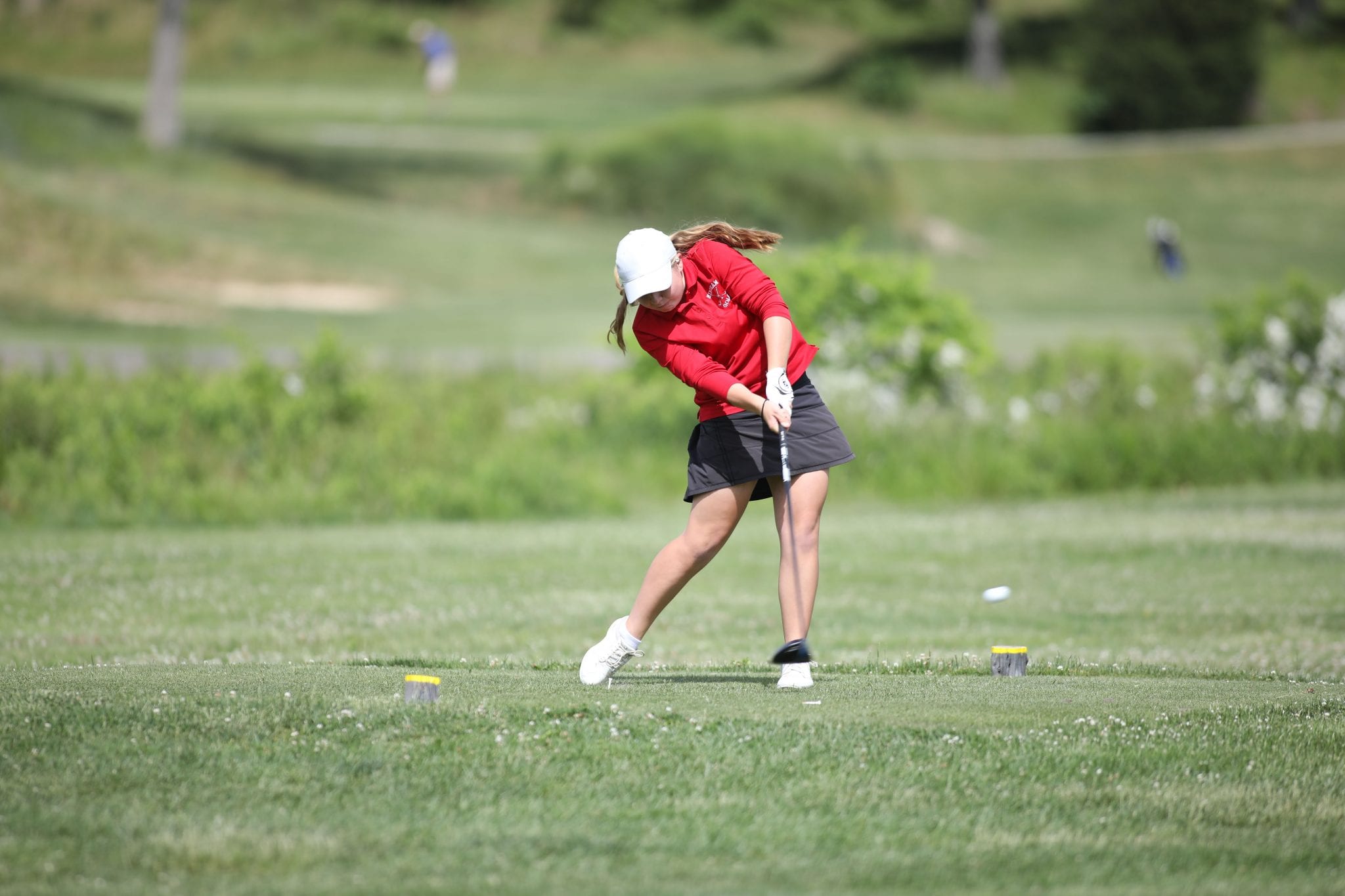 Sophomore Piper Jordan shot the low score of the day with a 2-over 38.