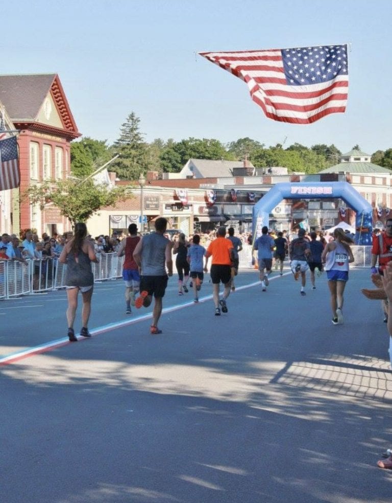 The 62nd annual Hingham July 4th Road Race Hingham Anchor