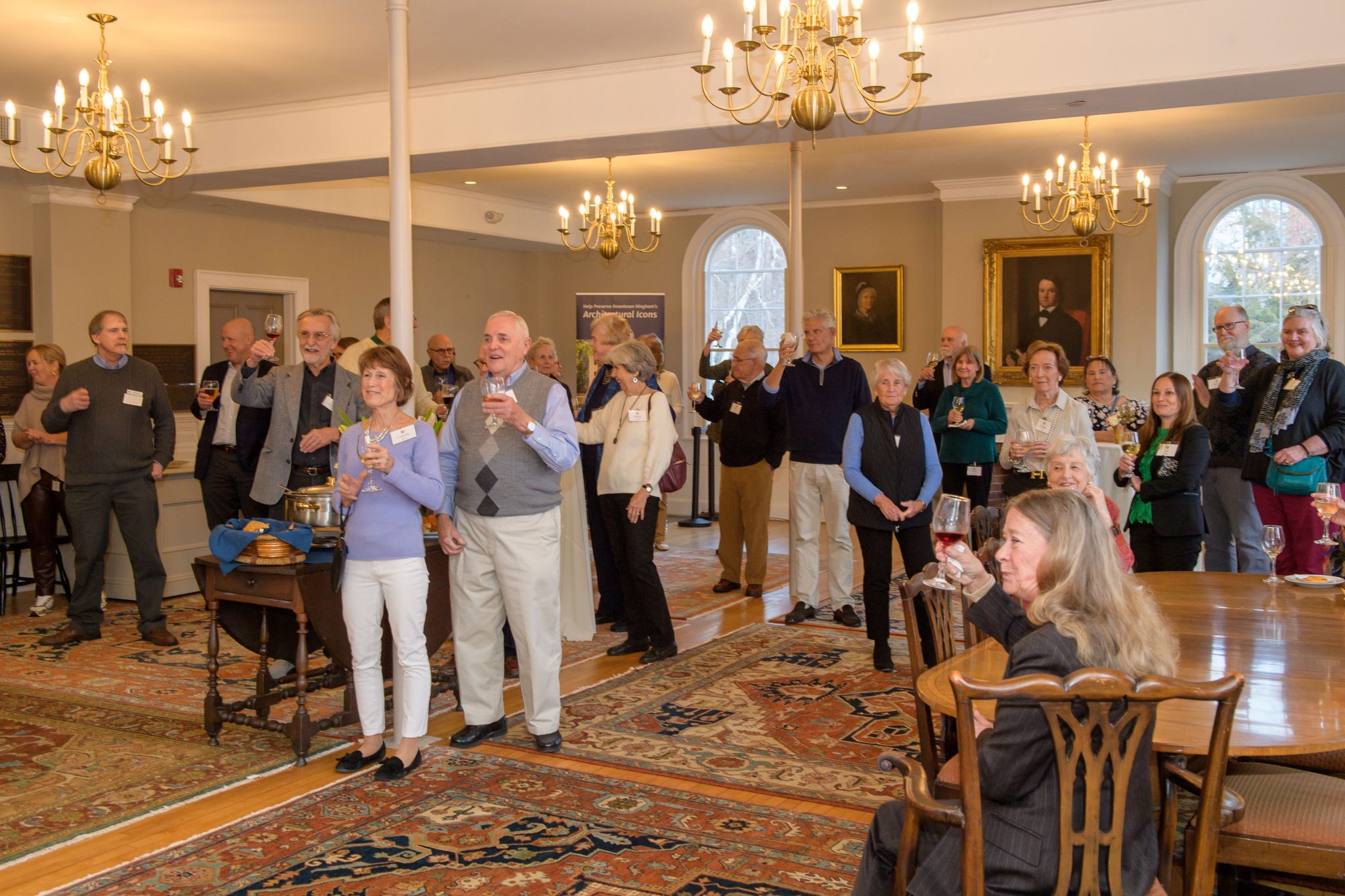 Hingham Historical Society Hosted Volunteer Appreciation Cocktail Party ...