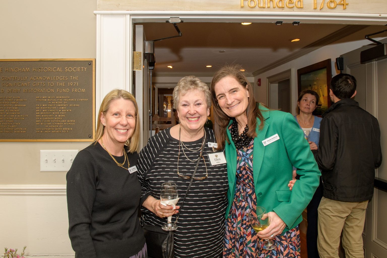 Hingham Historical Society Hosted Volunteer Appreciation Cocktail Party ...